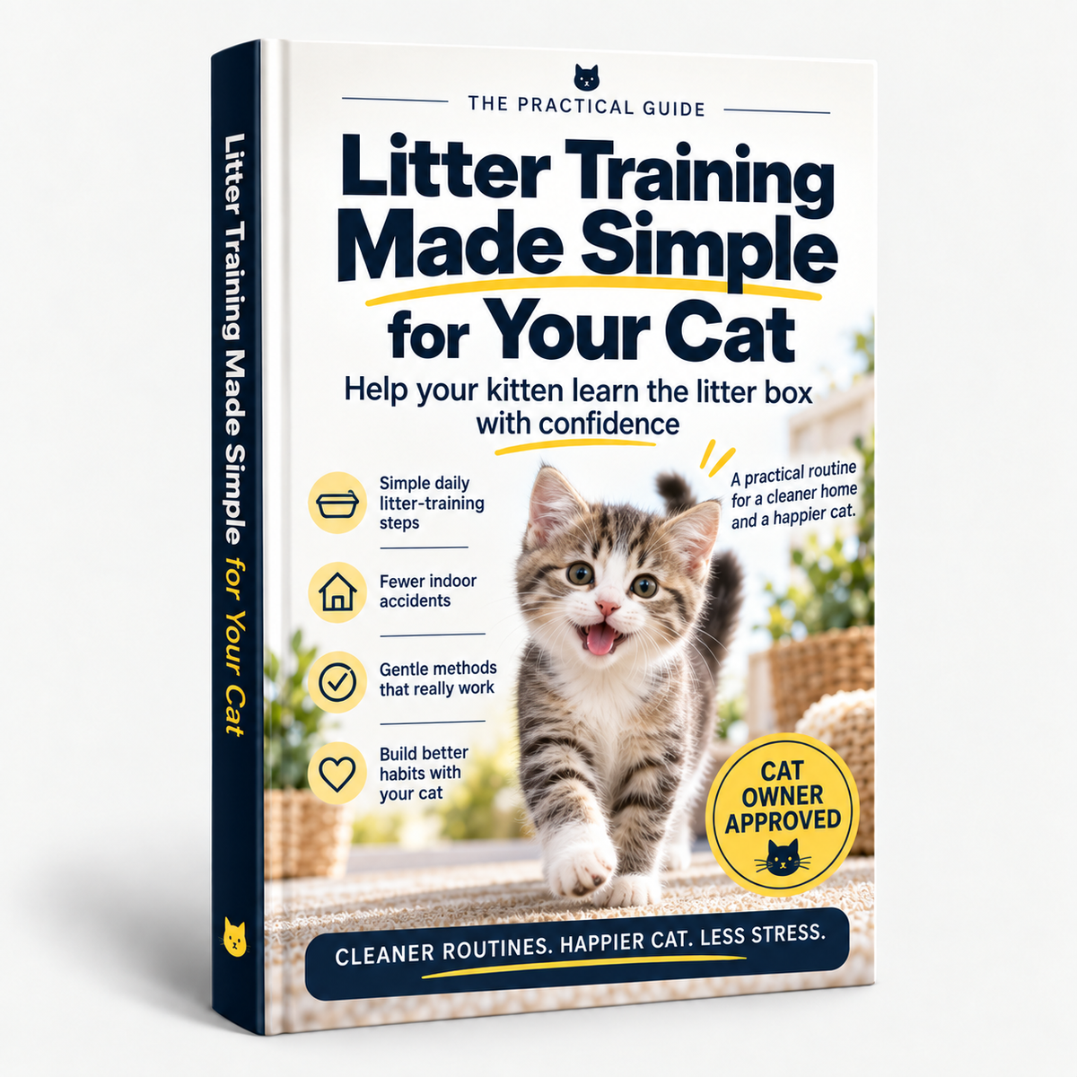 Litter Training Made Simple for Your Cat – A Step-by-Step Guide to Better Litter Box Habits (Digital Ebook)